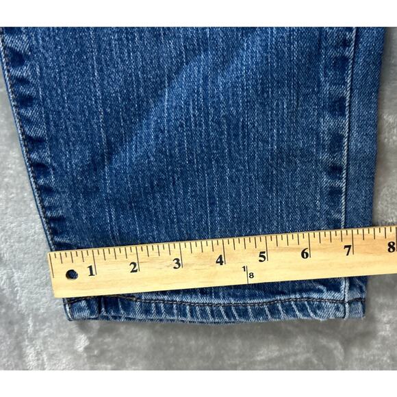 Levi Strauss Nouveau Low Straight Leg 505 Women’s Size 8 Short - Picture 6 of 10